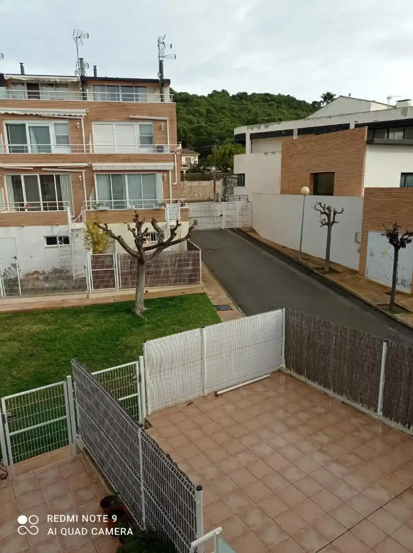 Vista exterior de Casa adosada en venta en Náquera con Aire acondicionado, Calefacción y Jardín privado