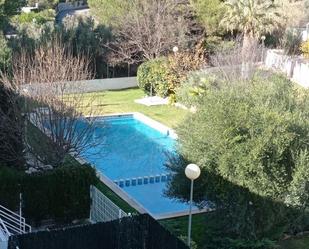 Swimming pool of Single-family semi-detached for sale in Náquera  with Air Conditioner, Terrace and Swimming Pool