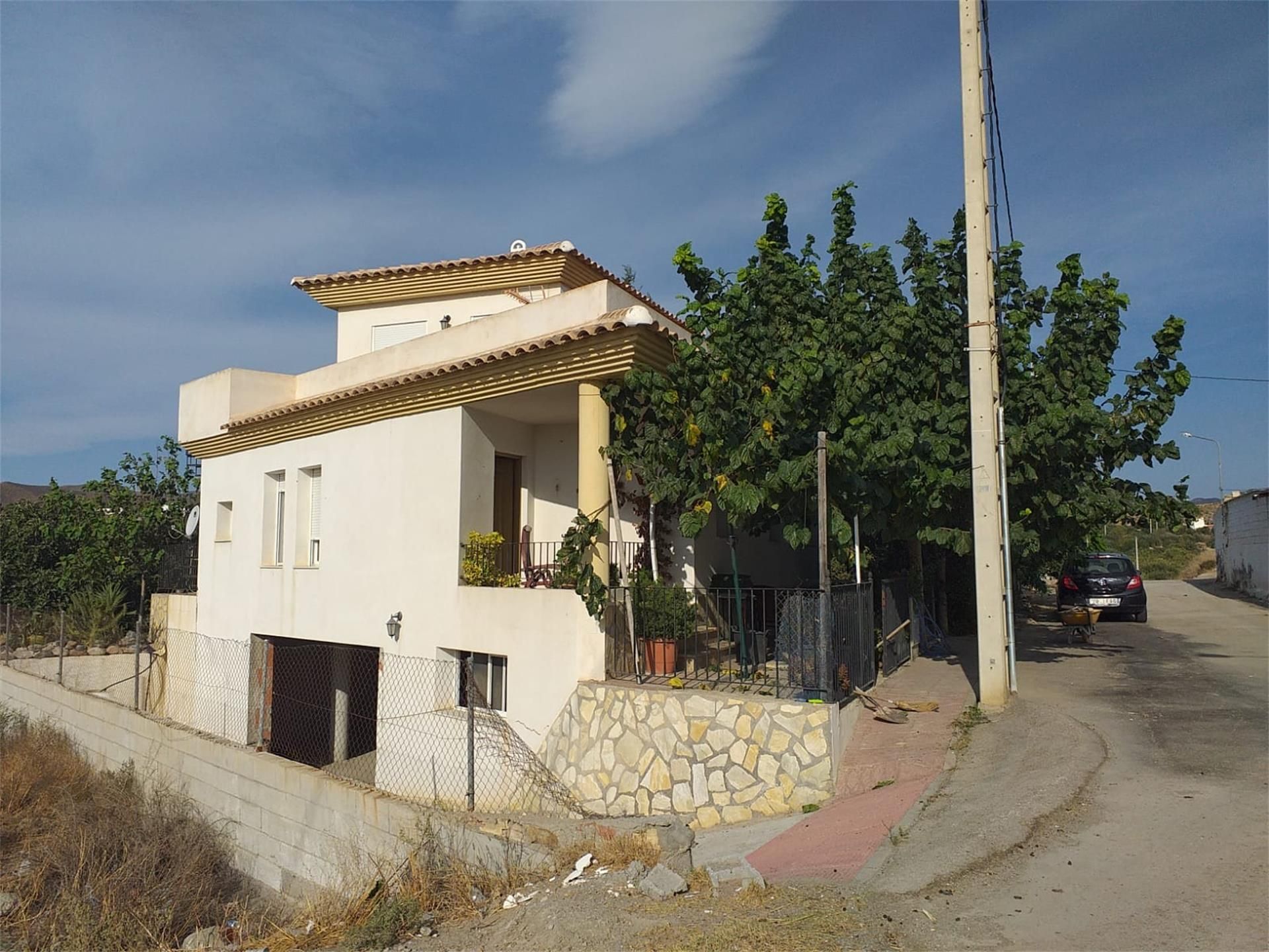 Exterior view of House or chalet for sale in Huércal-Overa  with Terrace and Balcony