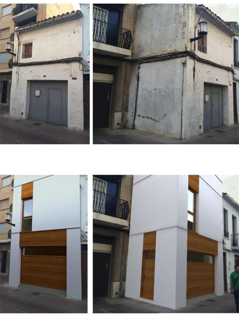 Exterior view of Planta baja for sale in Alaquàs  with Air Conditioner, Heating and Parquet flooring