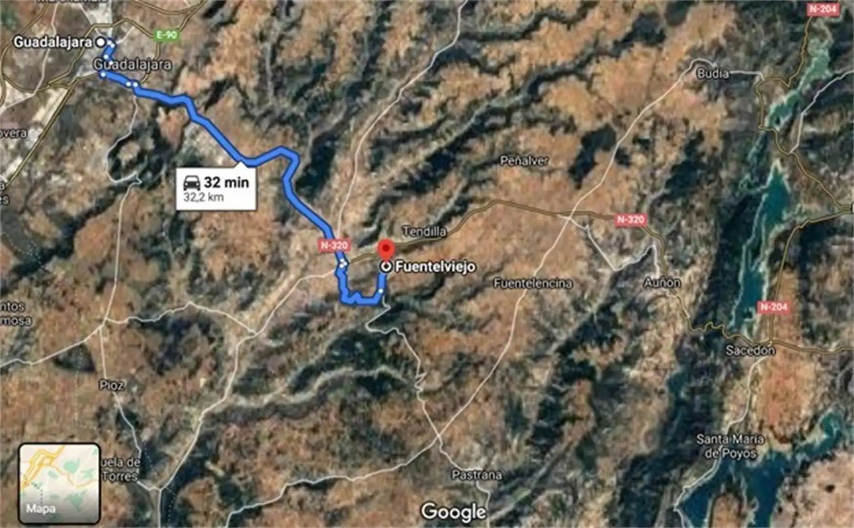 Außenansicht von Grundstücke zum Verkauf in Fuentelviejo