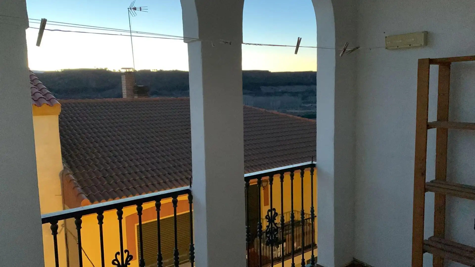 Exterior view of Flat for sale in Valle del Zalabí  with Heating, Furnished and Oven