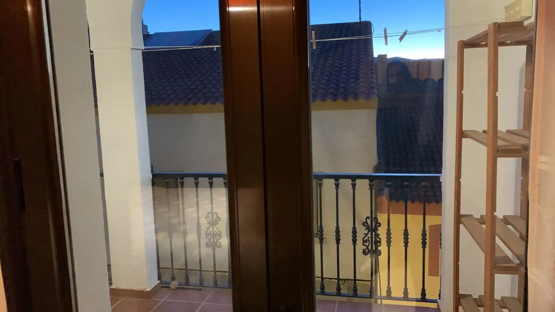 Balcony of Flat for sale in Valle del Zalabí  with Heating, Furnished and Oven