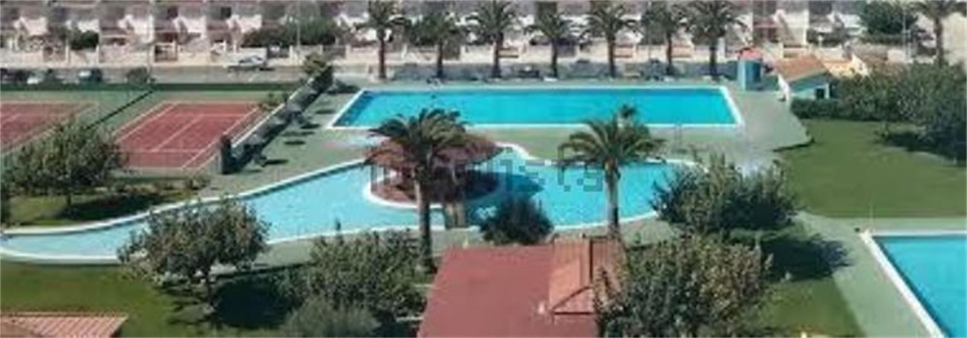 Swimming pool of Single-family semi-detached to rent in Peñíscola / Peníscola  with Air Conditioner, Private garden and Terrace
