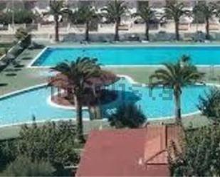 Piscina de Casa adosada de lloguer en Peñíscola / Peníscola amb Aire condicionat, Jardí privat i Terrassa