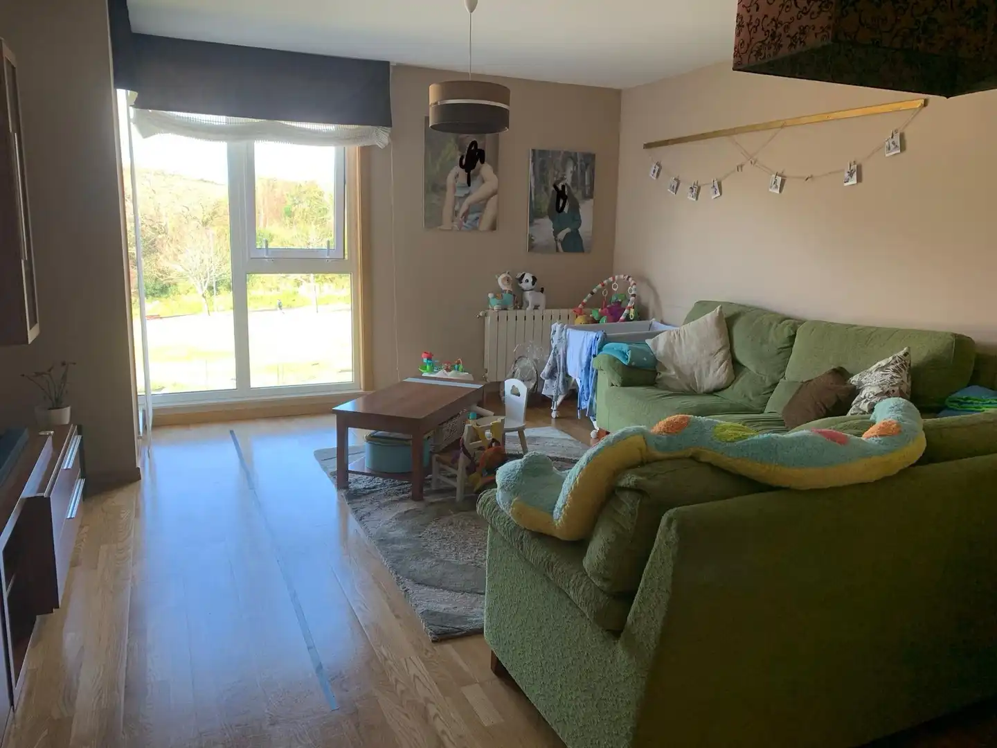 Sala de estar de Dúplex en venta en Mugardos con Calefacción, Trastero y Amueblado