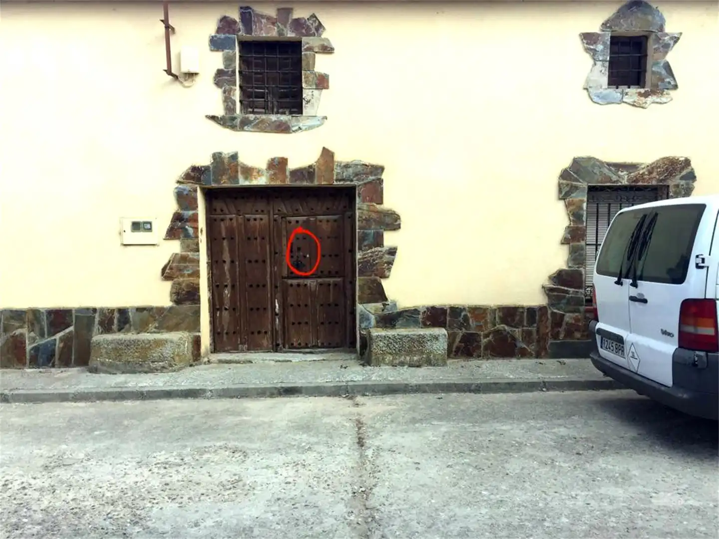 Exterior view of Land for sale in Sangarcía