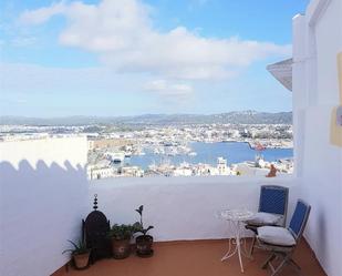 Exterior view of Flat for sale in Eivissa  with Air Conditioner, Terrace and Furnished