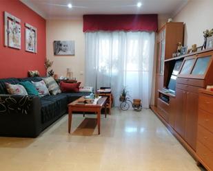 Living room of Single-family semi-detached for sale in Badalona  with Air Conditioner and Balcony