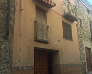 Exterior view of Single-family semi-detached for sale in L'Espluga de Francolí  with Terrace and Balcony