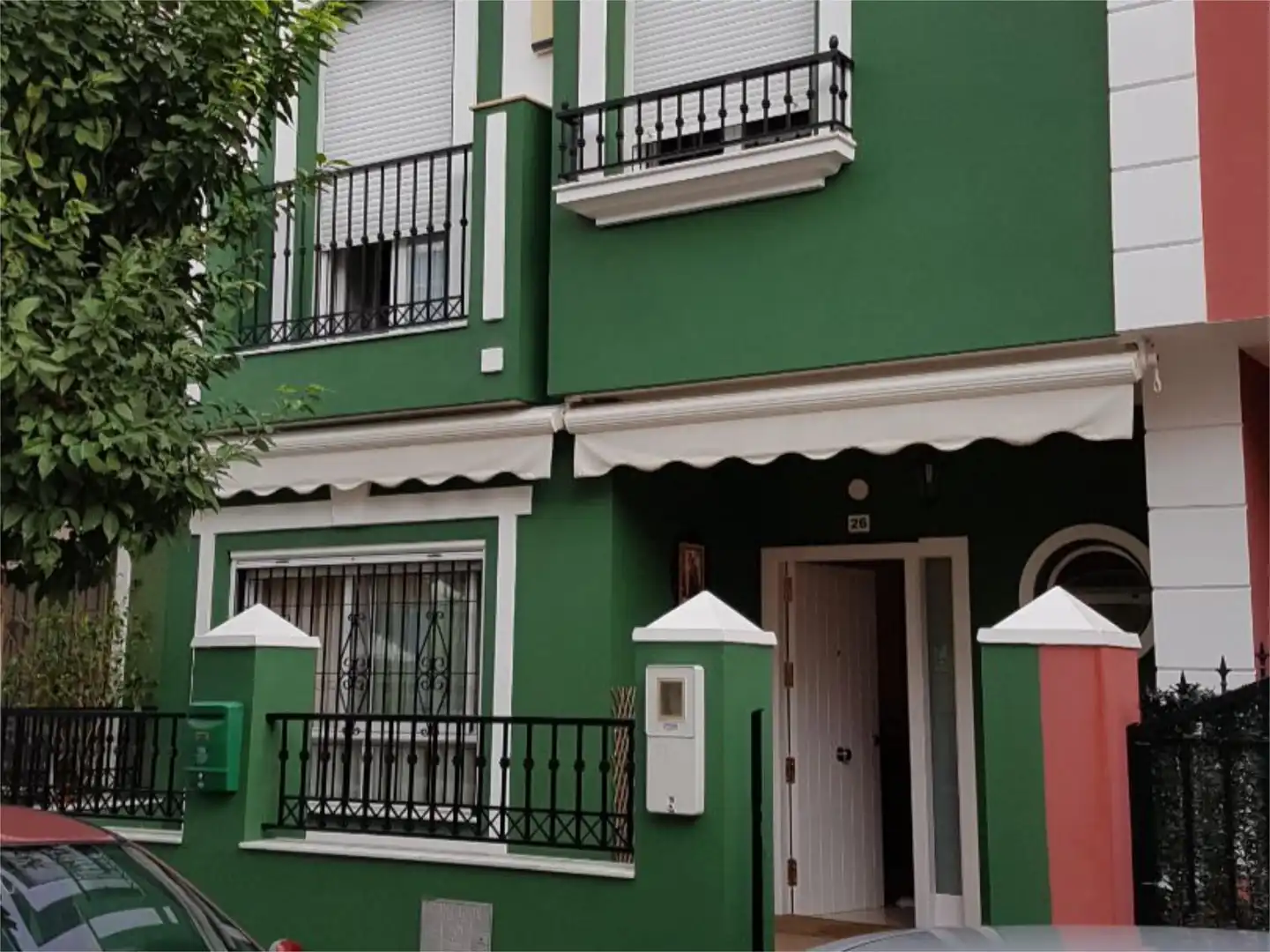 Exterior view of Duplexes for sale in Adra  with Parquet flooring, Terrace and Storage room