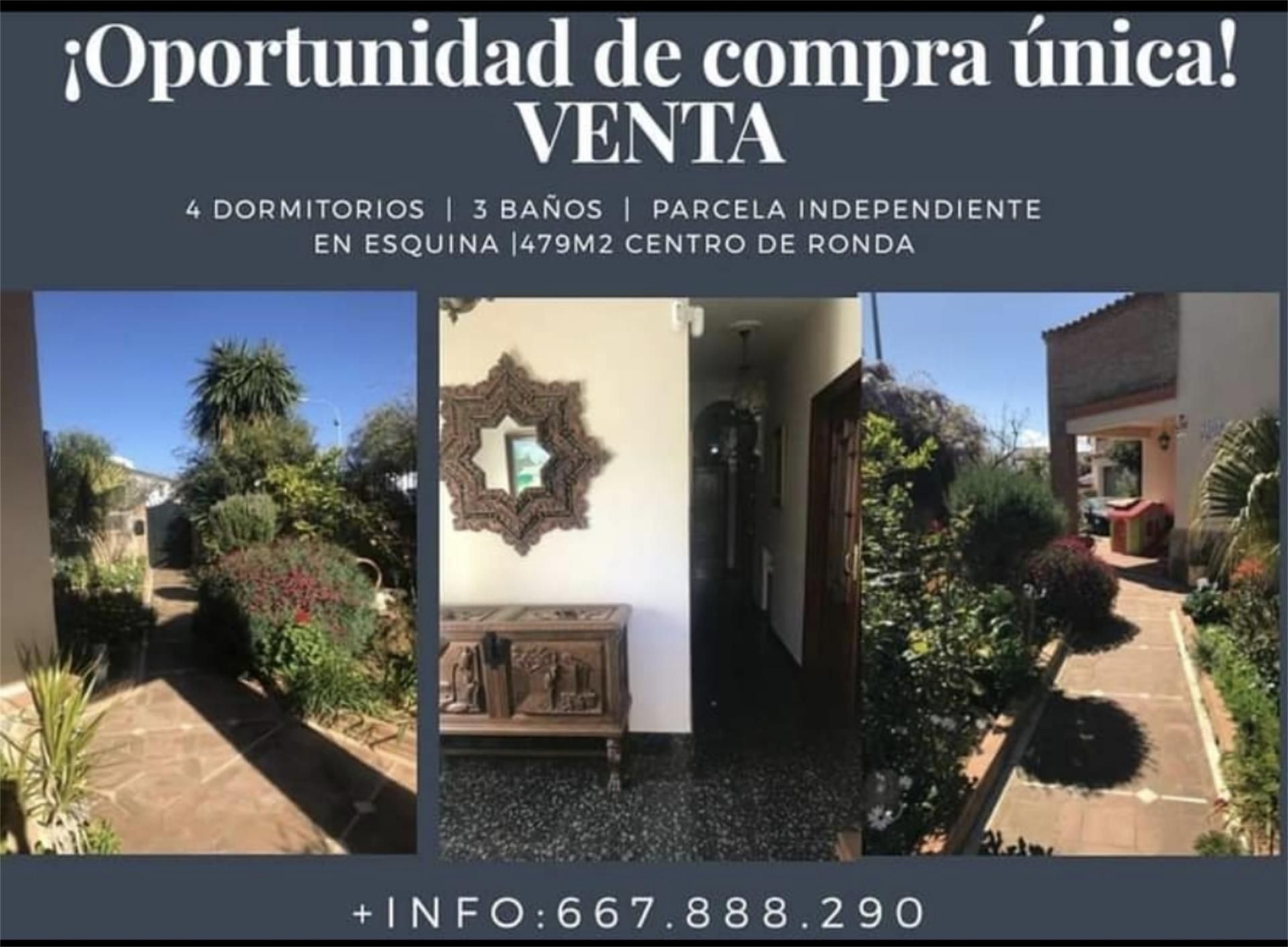 Exterior view of Flat for sale in Ronda  with Terrace