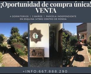 Exterior view of Flat for sale in Ronda  with Terrace