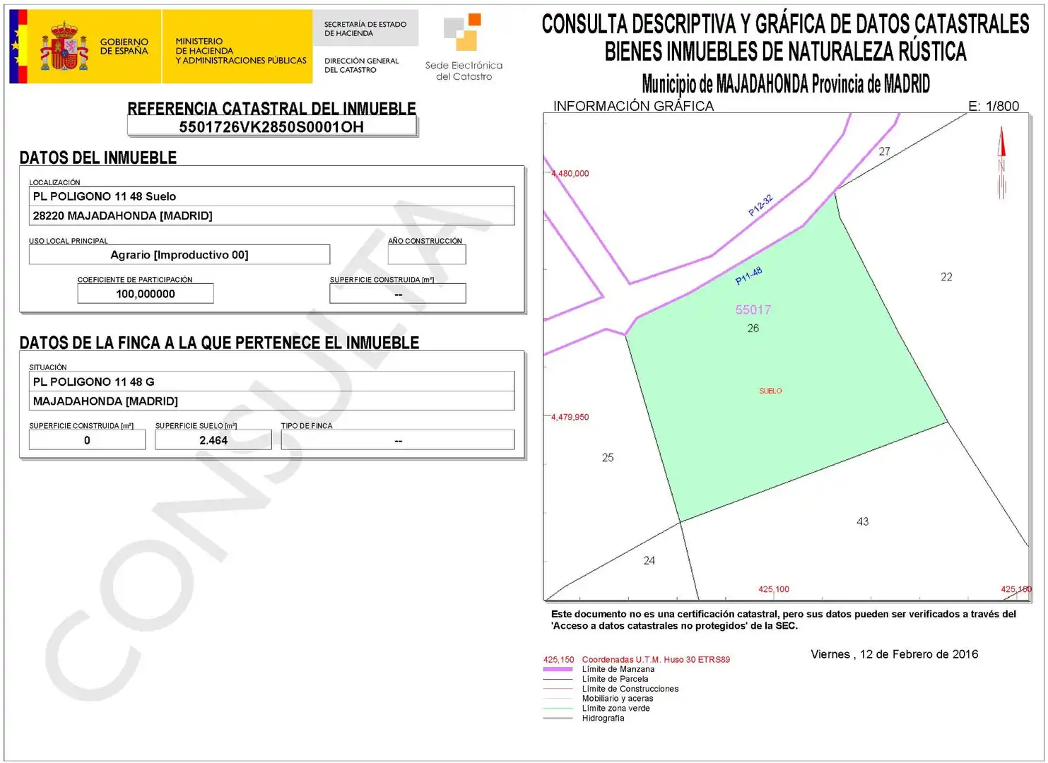 Grundstücke zum Verkauf in Casco Antiguo Grundstücke zum Verkauf in Majadahonda