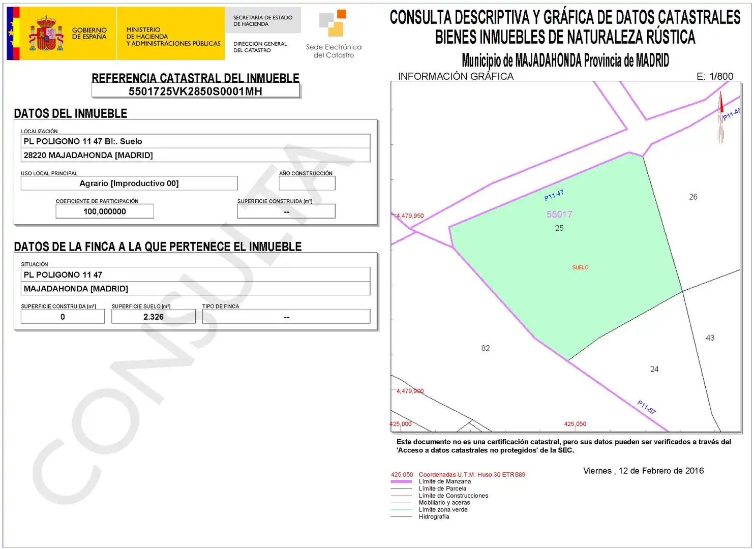 Grundstücke zum Verkauf in Casco Antiguo Grundstücke zum Verkauf in Majadahonda
