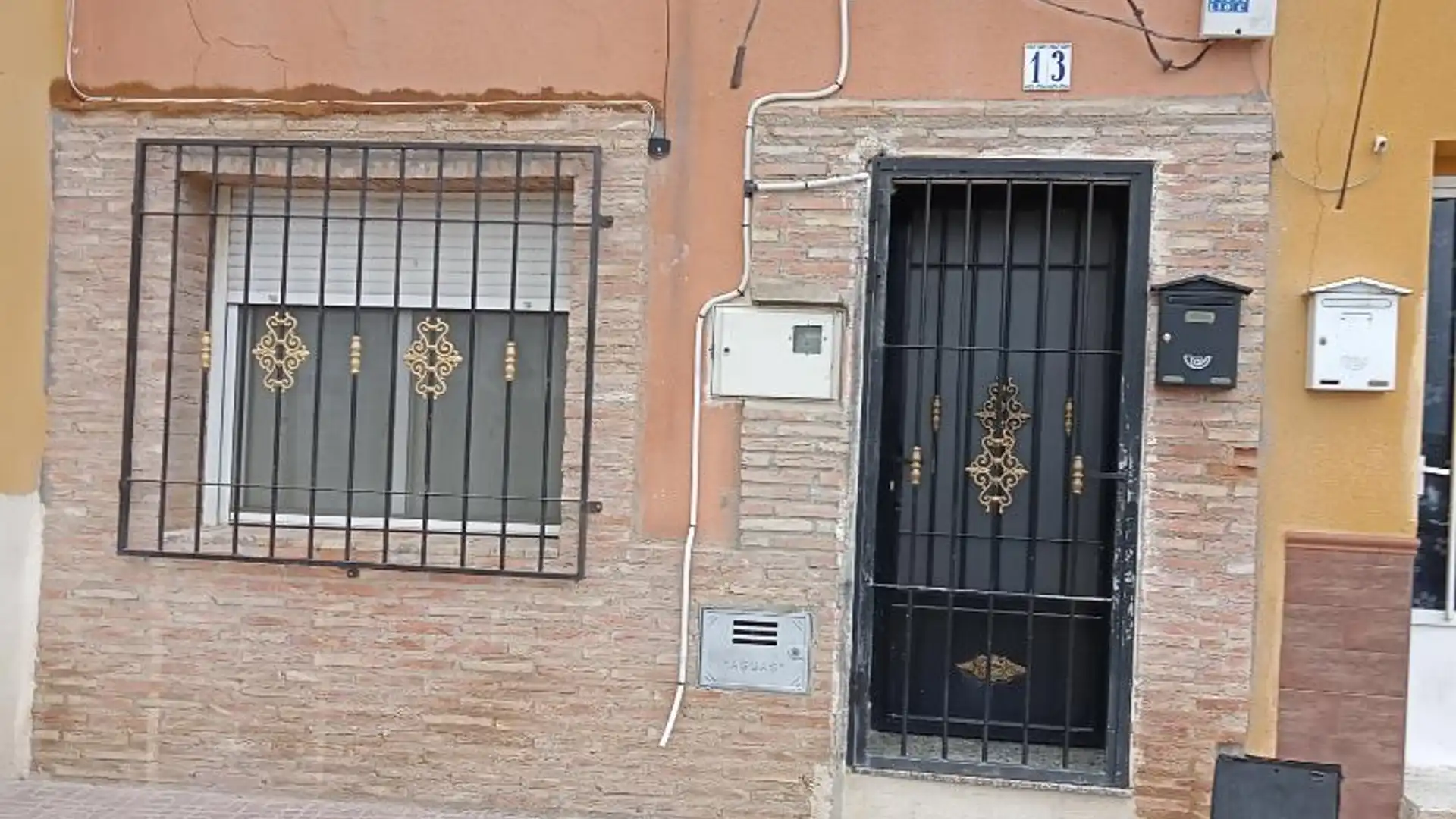 Vista exterior de Casa adosada en venta en Ceutí con Terraza, Trastero y Amueblado