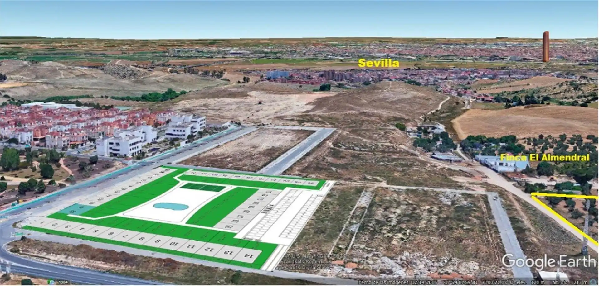 Terreno en venta en SE-3402, Balcón de Sevilla - Atalaya - La Uva - La Extremeña Terreno en venta en Camas