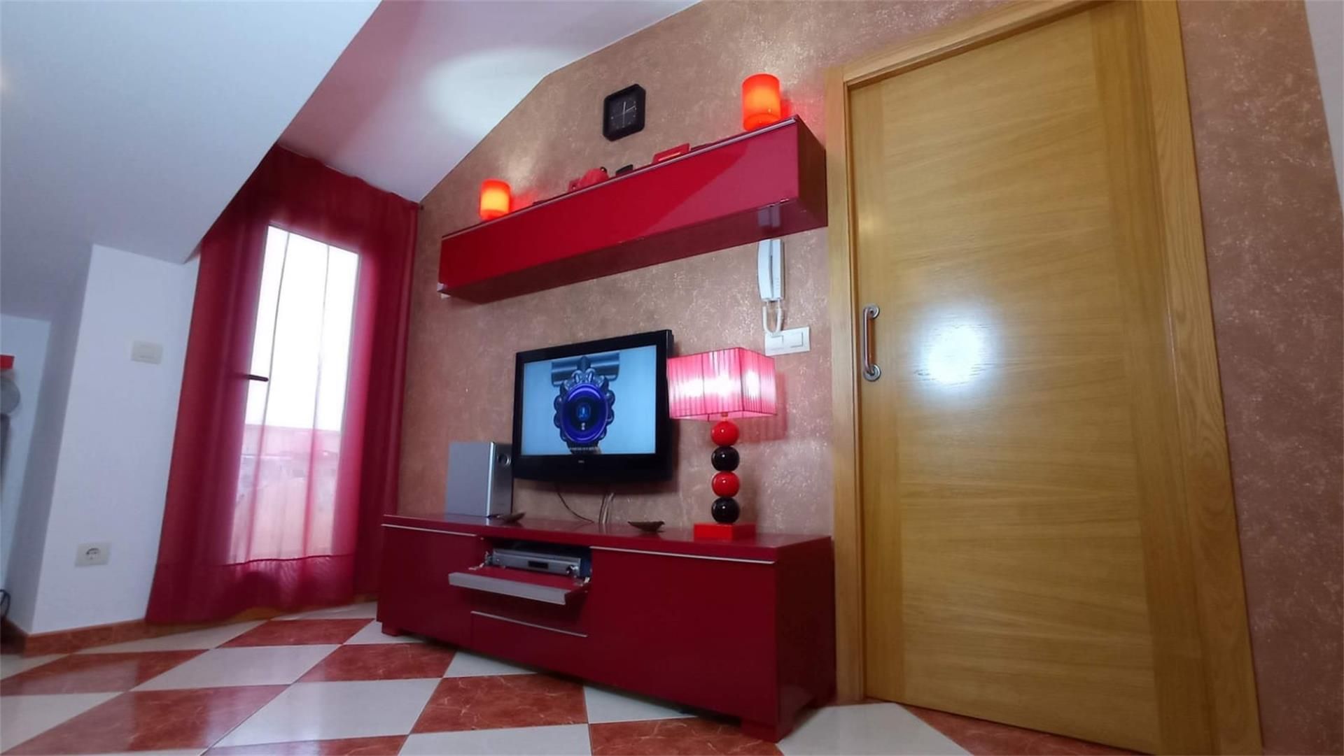 Wohnzimmer von Dachboden zum verkauf in O Rosal   mit Heizung, Terrasse und Abstellraum
