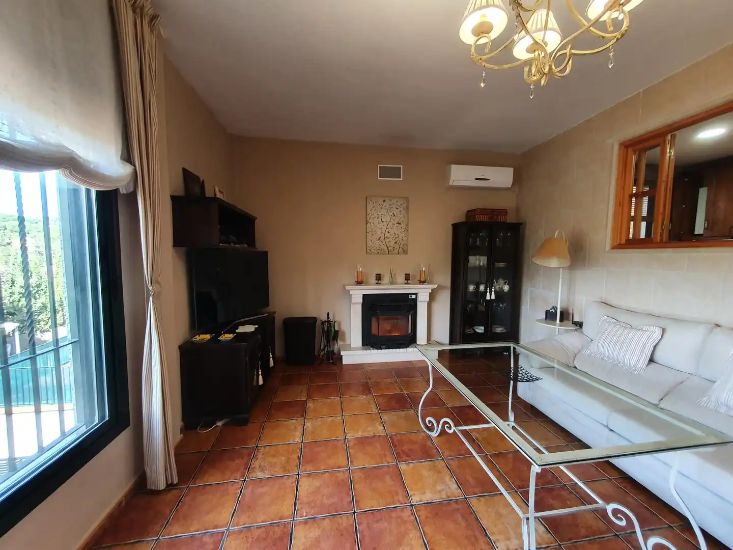 Sala de estar de Casa o chalet en venta en  Córdoba Capital con Aire acondicionado, Terraza y Piscina