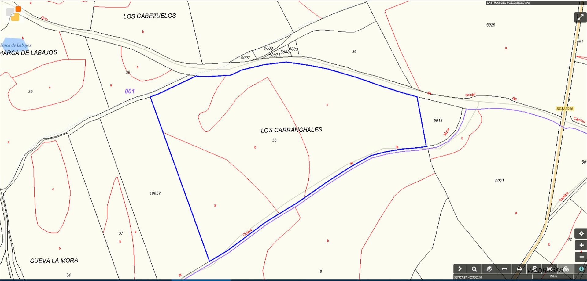 Außenansicht von Grundstücke zum verkauf in Lastras del Pozo