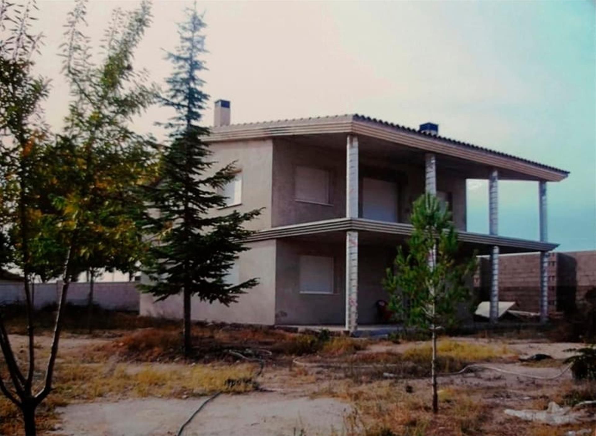 Vista exterior de Casa o xalet en venda en  Albacete Capital amb Terrassa i Balcó