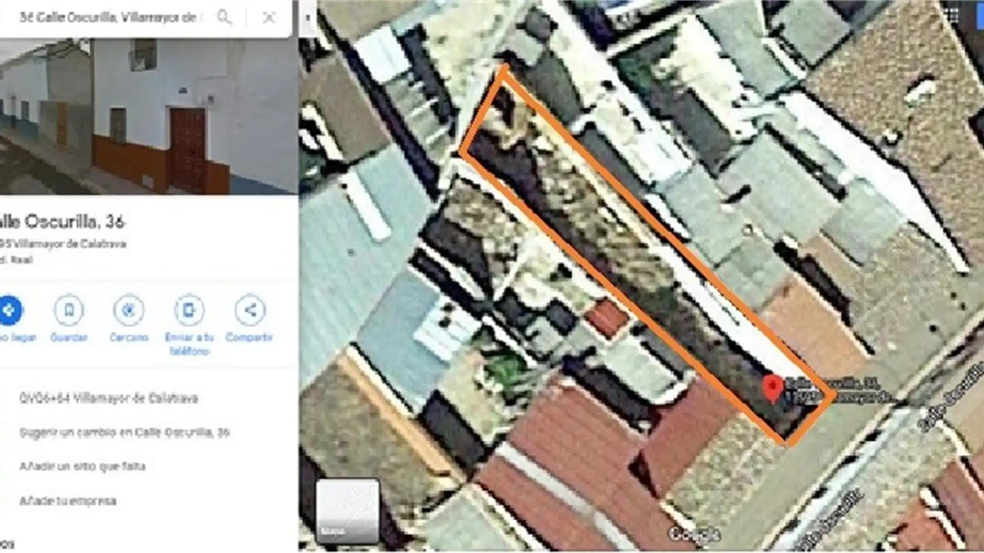 Terreno en venta en Calle Oscurilla, 36, Villamayor de Calatrava Terreno en venta en Villamayor de Calatrava