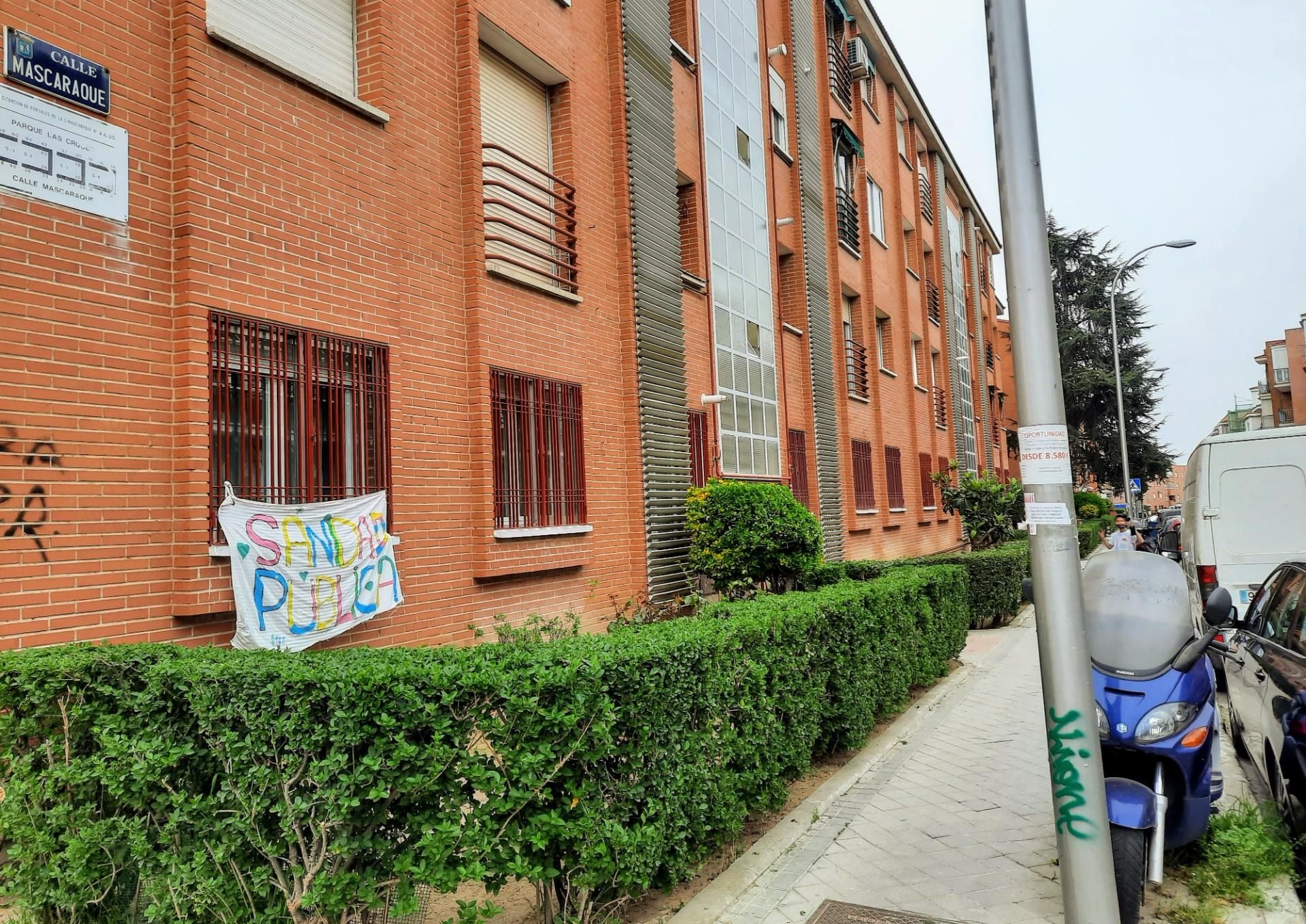 Vista exterior de Garatge en venda en  Madrid Capital