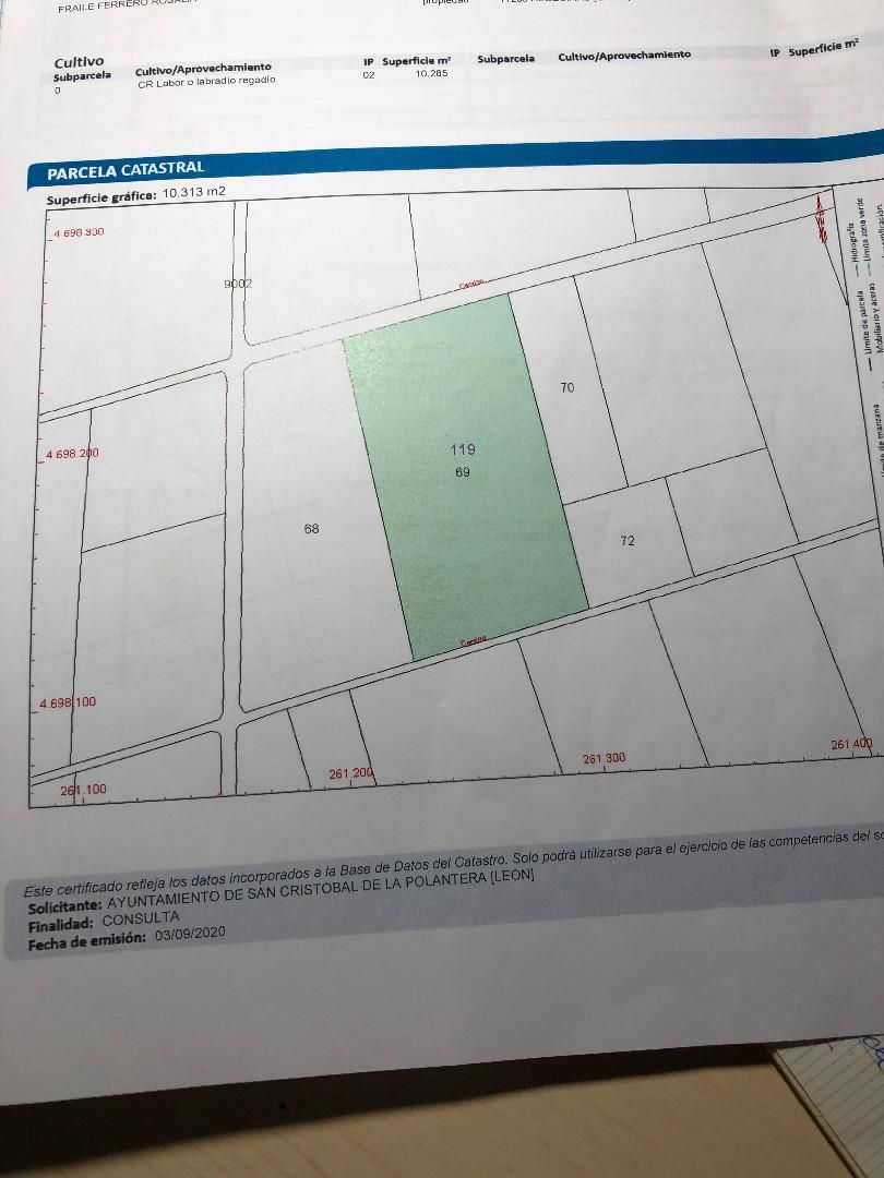 Non-constructible Land for sale in San Cristóbal de la Polantera