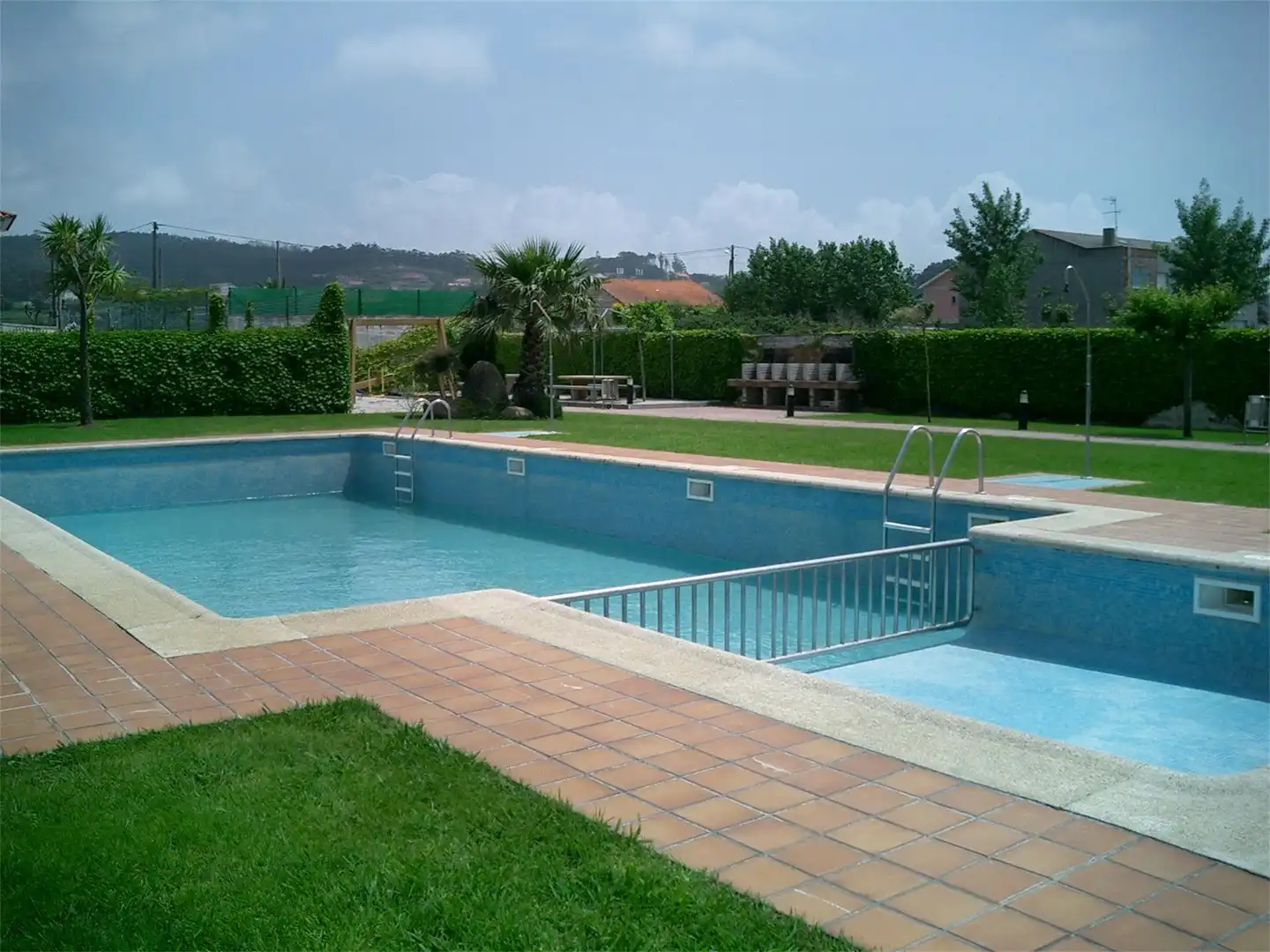 Swimming pool of Apartments for sale in Sanxenxo  with Private garden, Terrace and Storage room