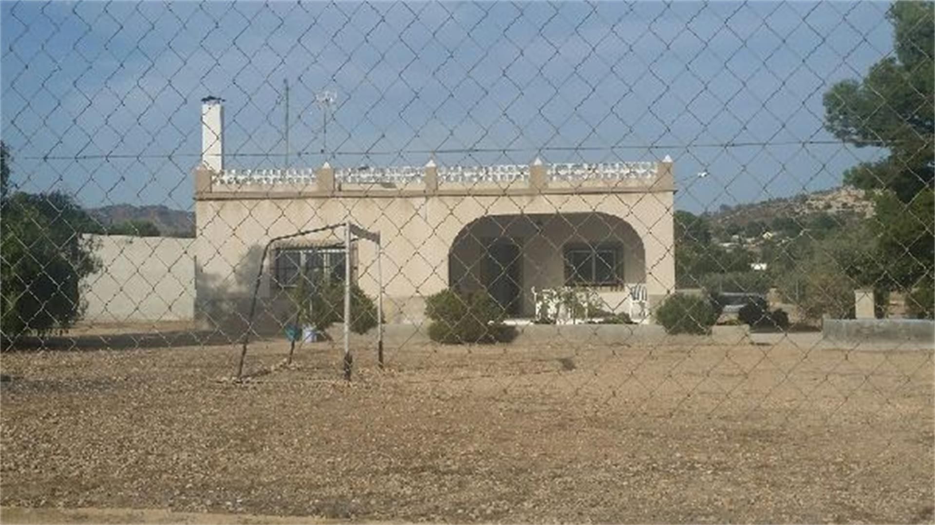Vista exterior de Casa o xalet en venda en Aspe amb Terrassa