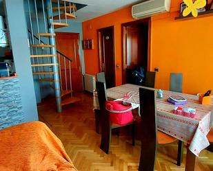 Dining room of Flat for sale in Parla  with Air Conditioner, Parquet flooring and Terrace