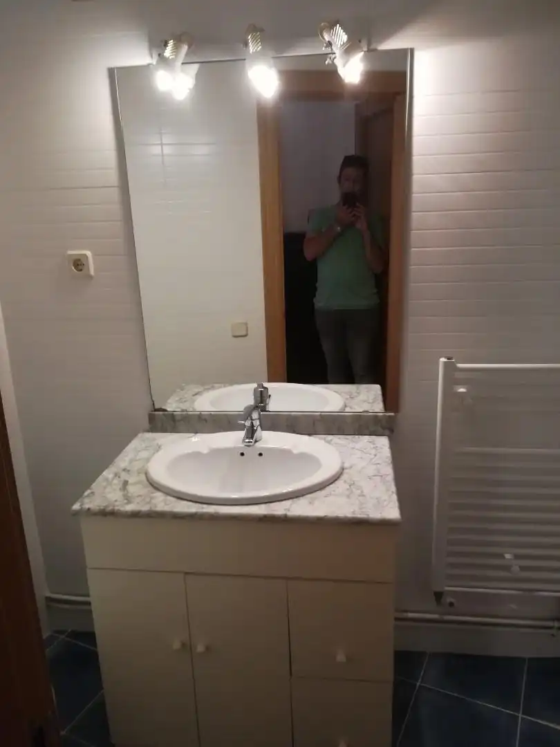 Badezimmer von Wohnung zum Verkauf in San Asensio mit Heizung, Parkett und Terrasse