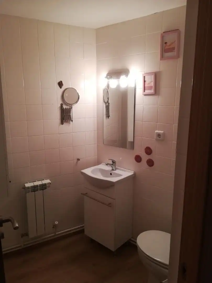 Badezimmer von Wohnung zum Verkauf in San Asensio mit Heizung, Parkett und Terrasse