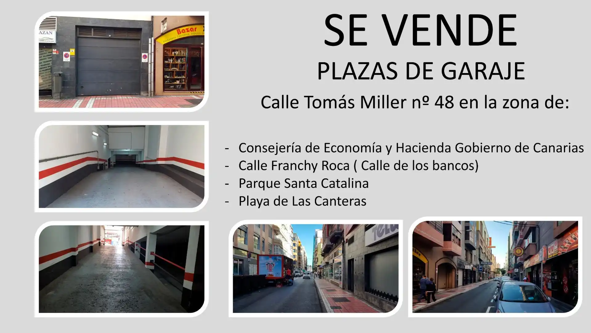 Parking de Garaje en venta en Las Palmas de Gran Canaria