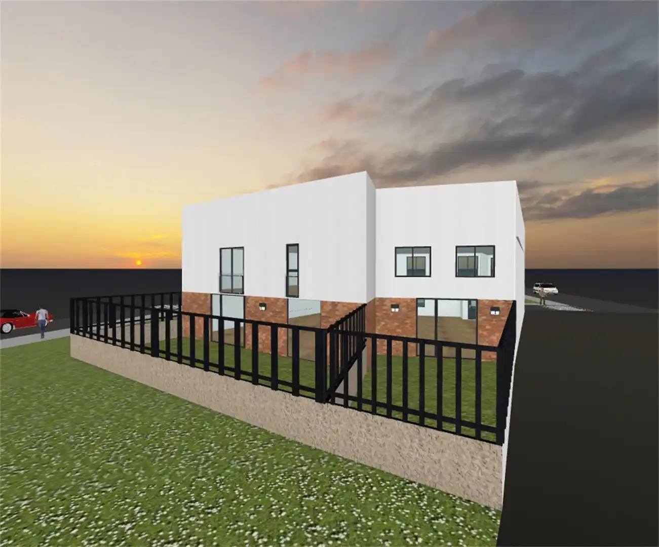 Vista exterior de Casa adosada en venta en Tudela de Duero