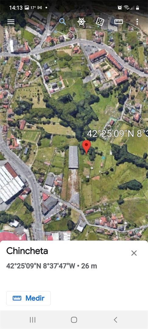 Exterior view of Land for sale in Pontevedra Capital 
