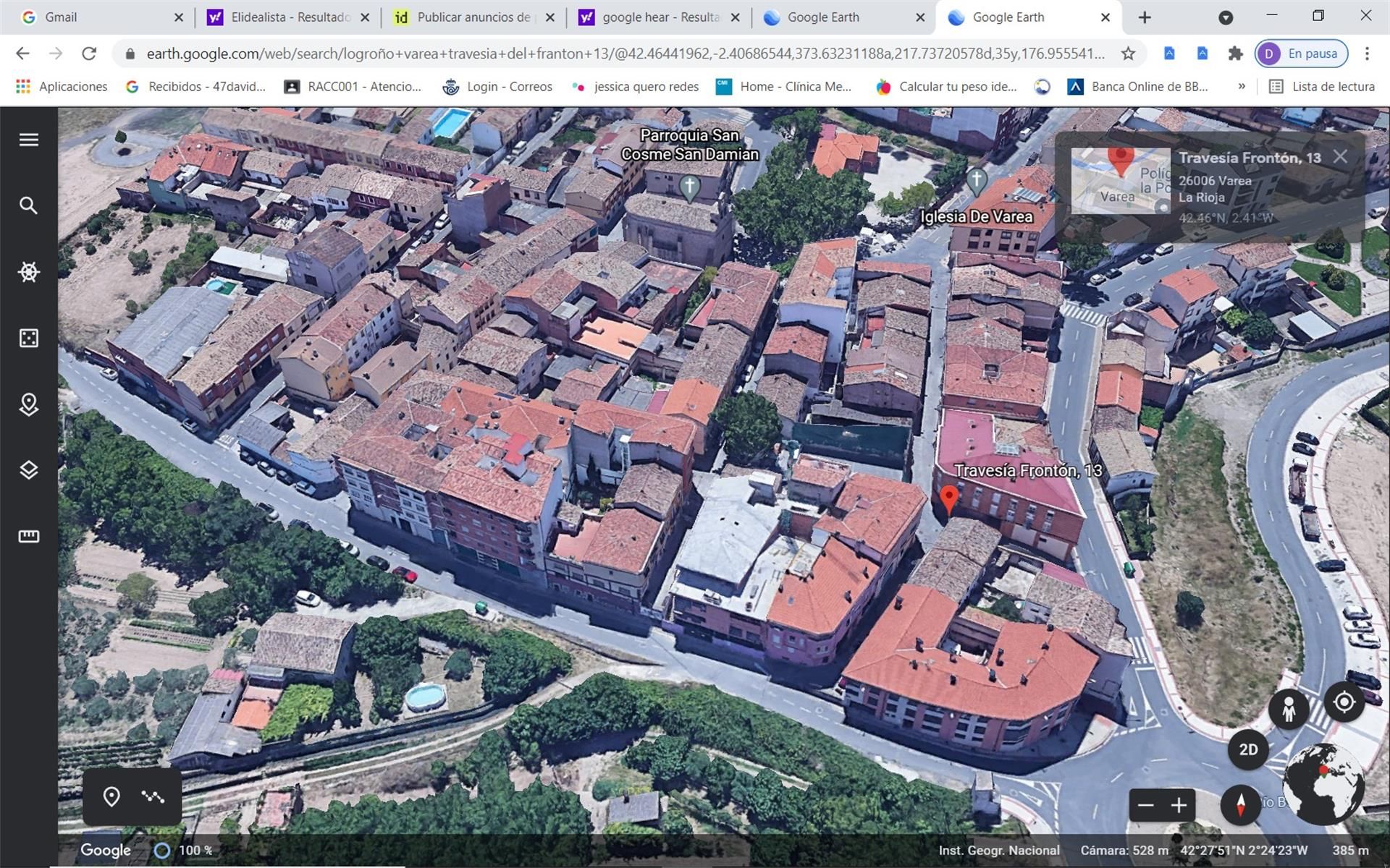 Vista exterior de Finca rústica en venda en  Logroño