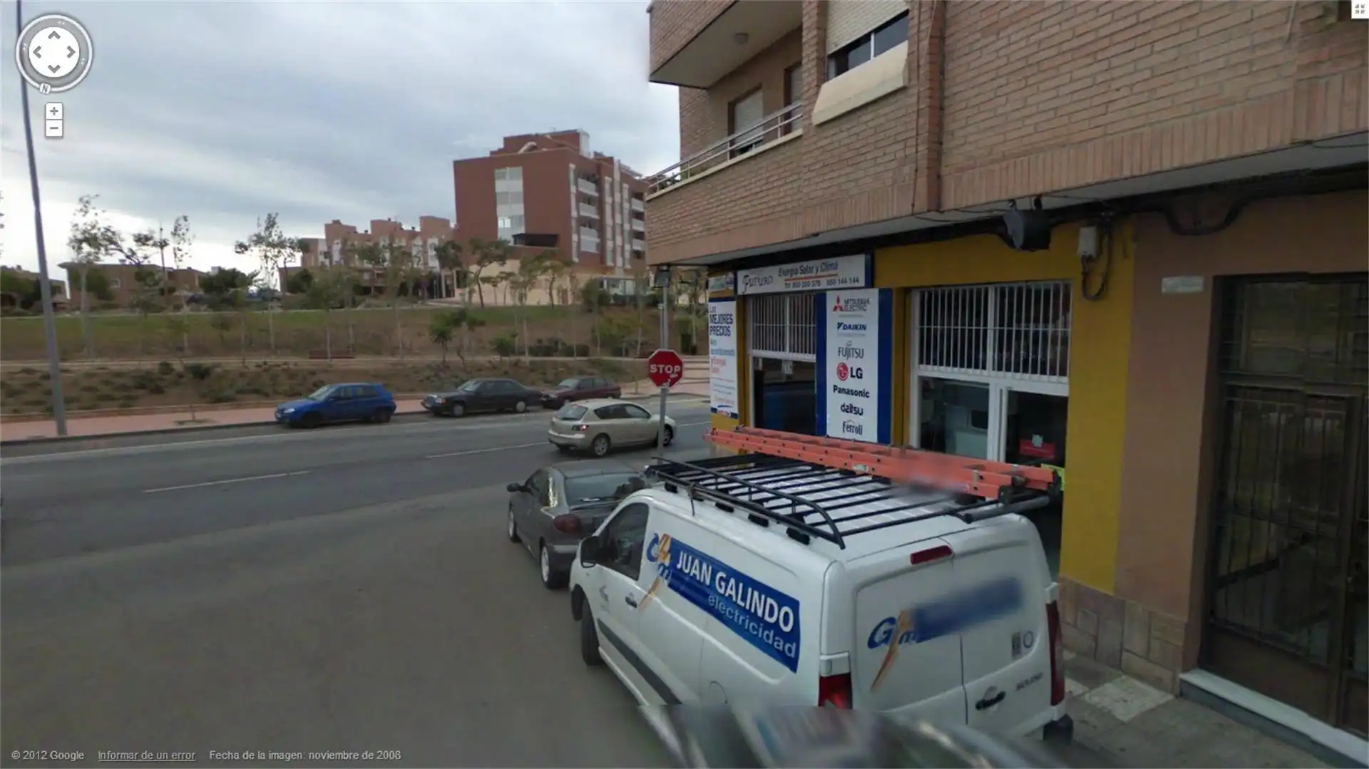 Vista exterior de Local de alquiler en Almería