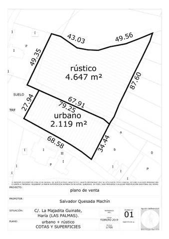 Terreno en Venta en Calle La Majadita, 8 en Guinate
