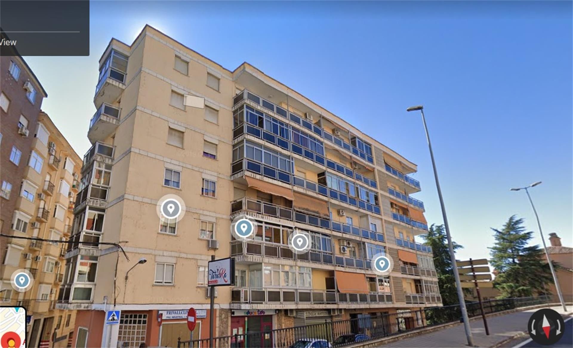 Vista exterior de Pis en venda en Plasencia amb Calefacció, Parquet i Terrassa