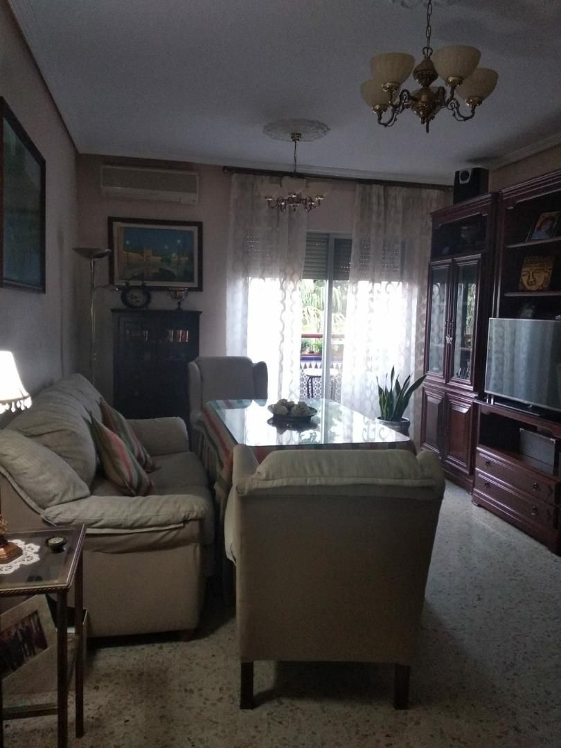 Sala de estar de Piso en venta en Pozoblanco con Aire acondicionado, Calefacción y Jardín privado