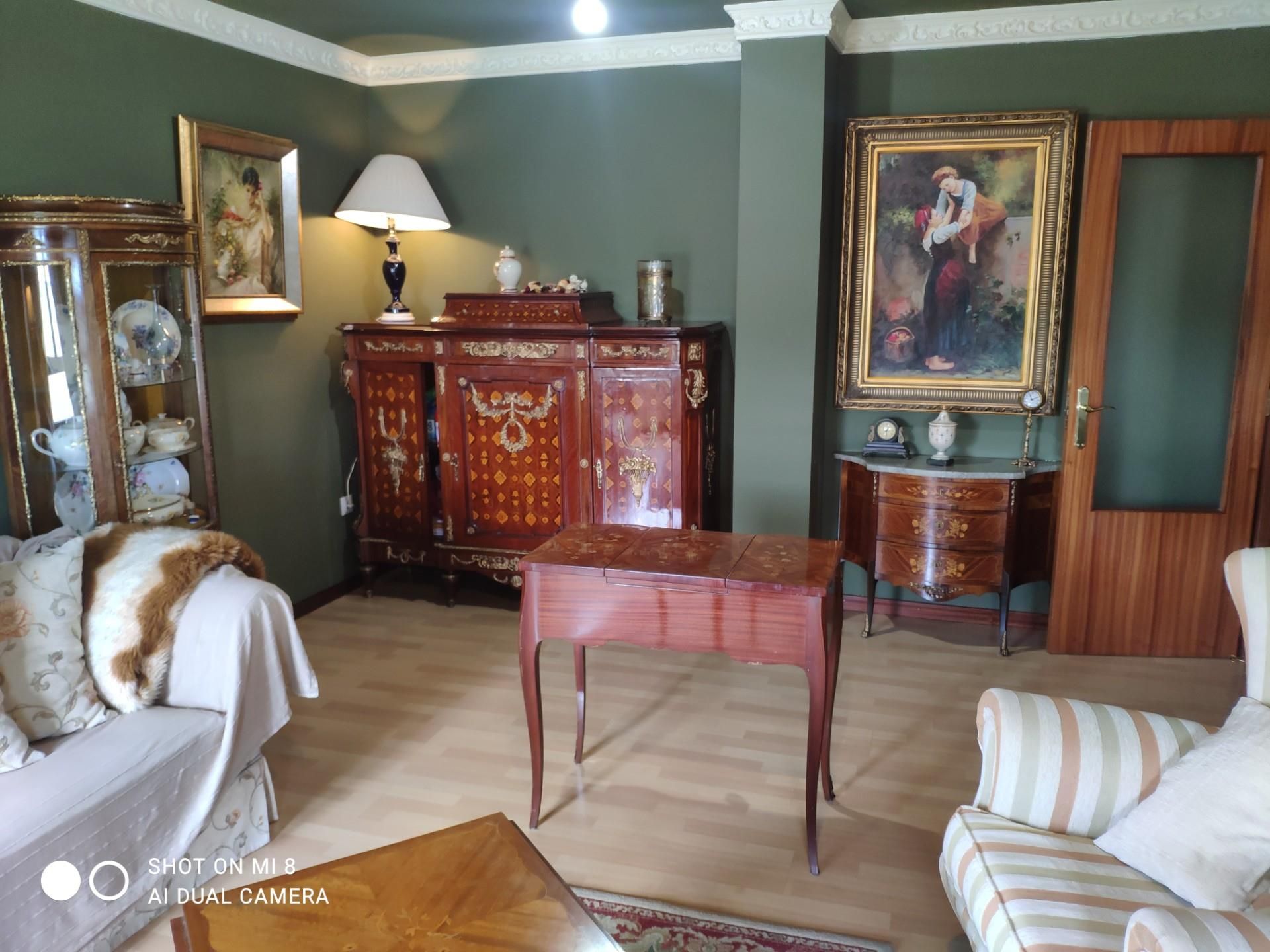 Sala d'estar de Pis en venda en Palencia Capital amb Aire condicionat, Calefacció i Jardí privat