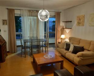 Sala d'estar de Apartament de lloguer en Vigo  amb Terrassa i Balcó