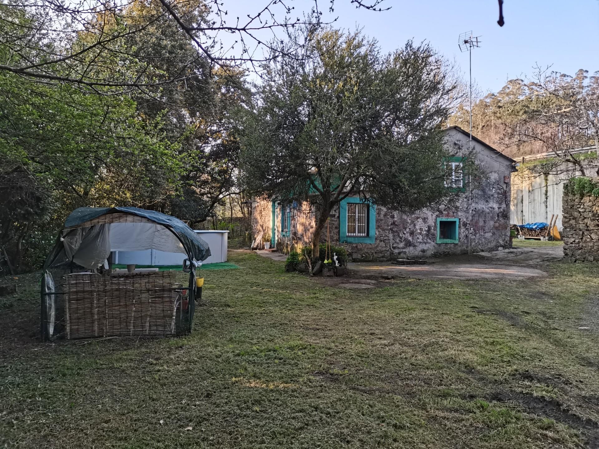 Exterior view of Country house for sale in Narón  with Swimming Pool