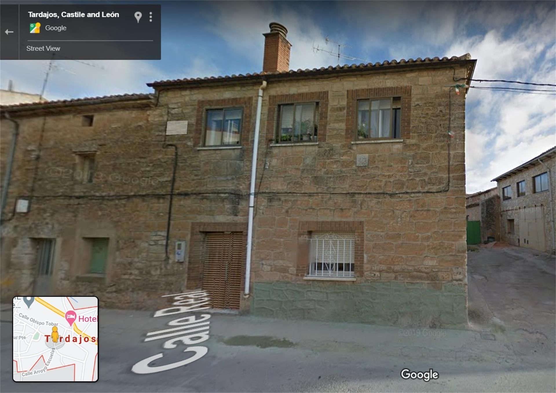 Vista exterior de Casa adosada en venda en Tardajos