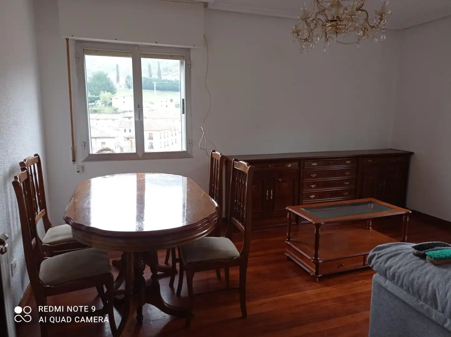 Dining room of Flat for rent in Pradoluengo  with Heating, Parquet flooring and Terrace