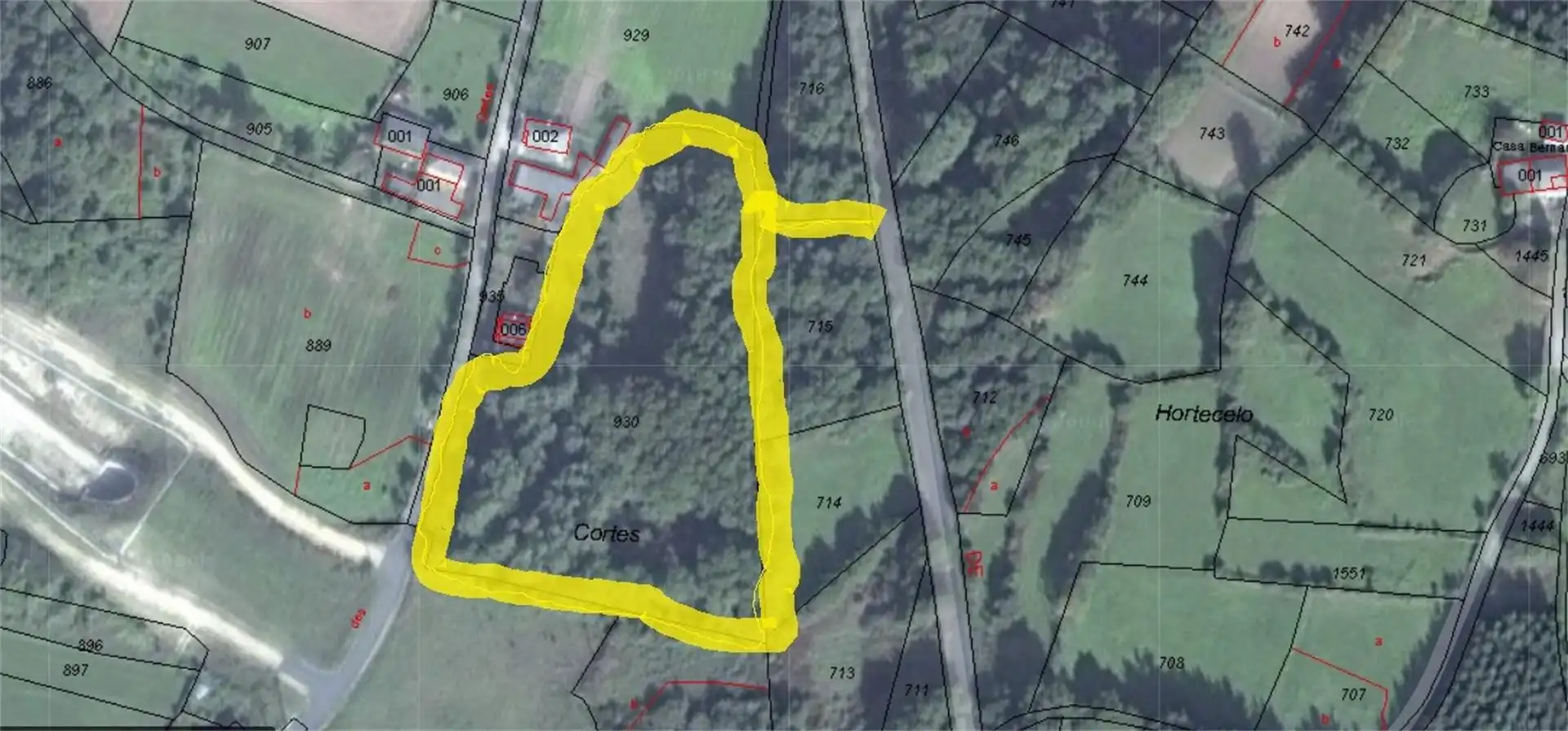 Constructible Land for sale in As Cortes, Láncara Constructible Land for sale in Láncara