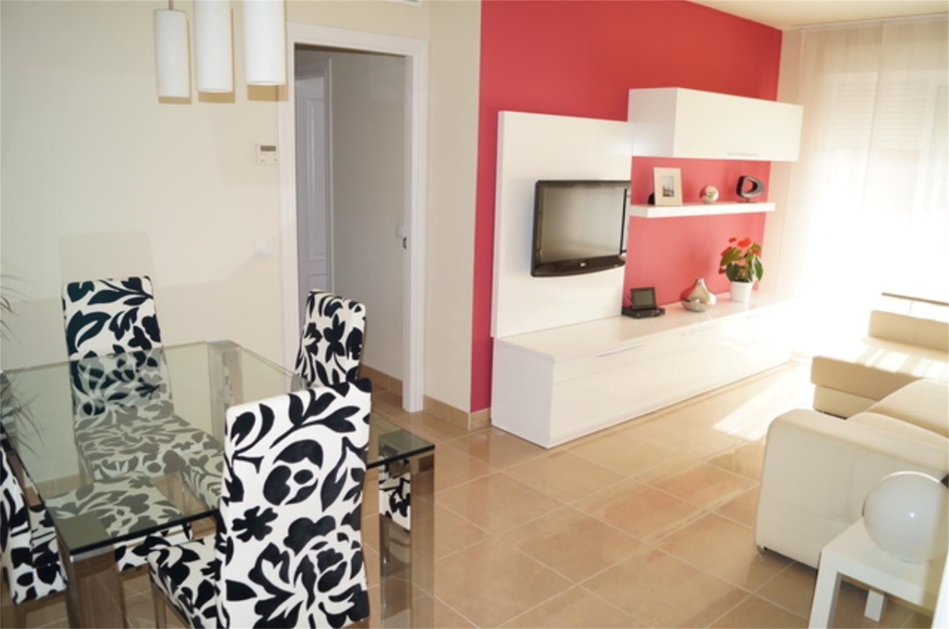 Living room of Flat for sale in  Almería Capital  with Air Conditioner, Heating and Terrace
