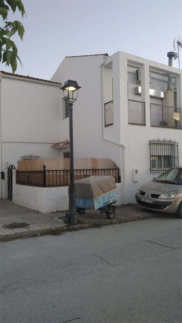 Exterior view of Single-family semi-detached for sale in Benamaurel  with Air Conditioner, Heating and Terrace