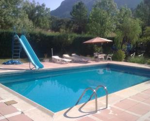 Swimming pool of House or chalet for sale in La Iruela  with Air Conditioner, Swimming Pool and Balcony